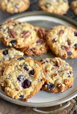 Blueberry Coconut Pecan Cookies