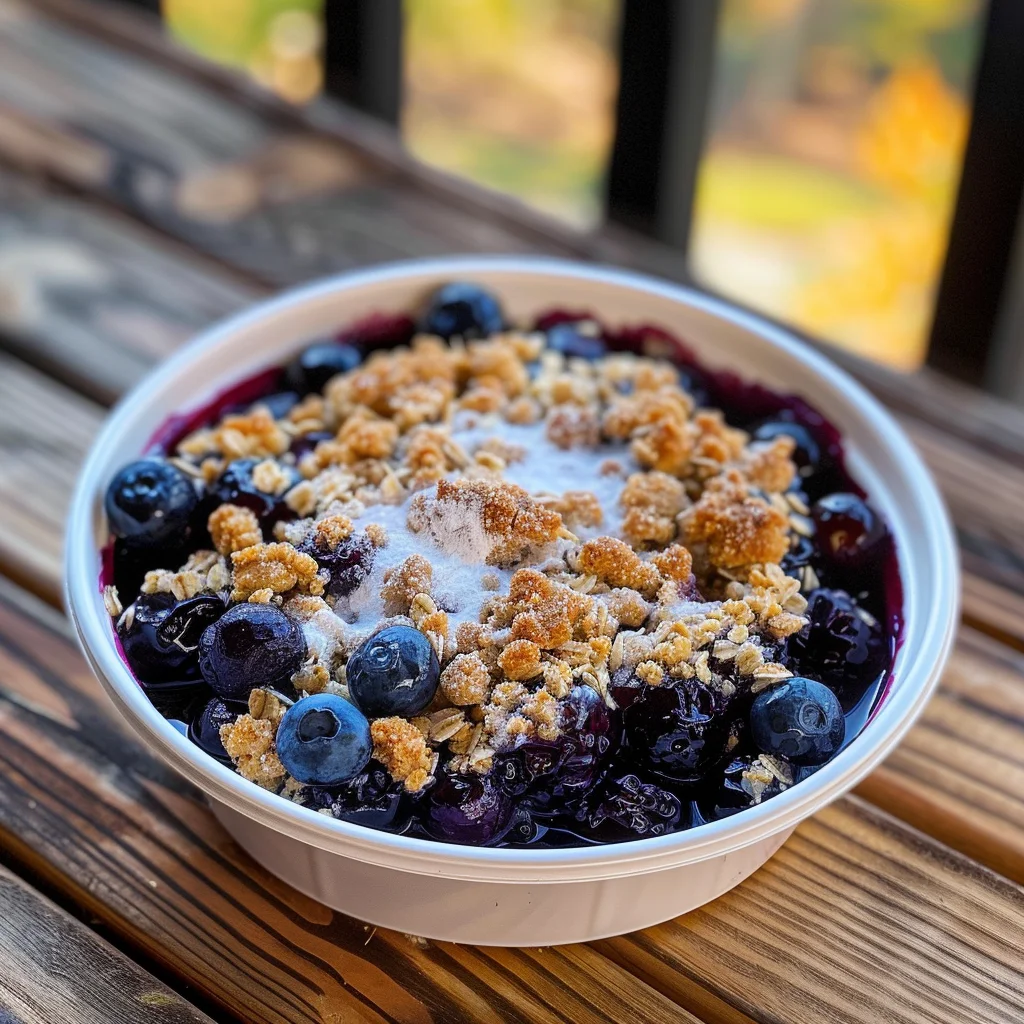 Blueberry Crisp