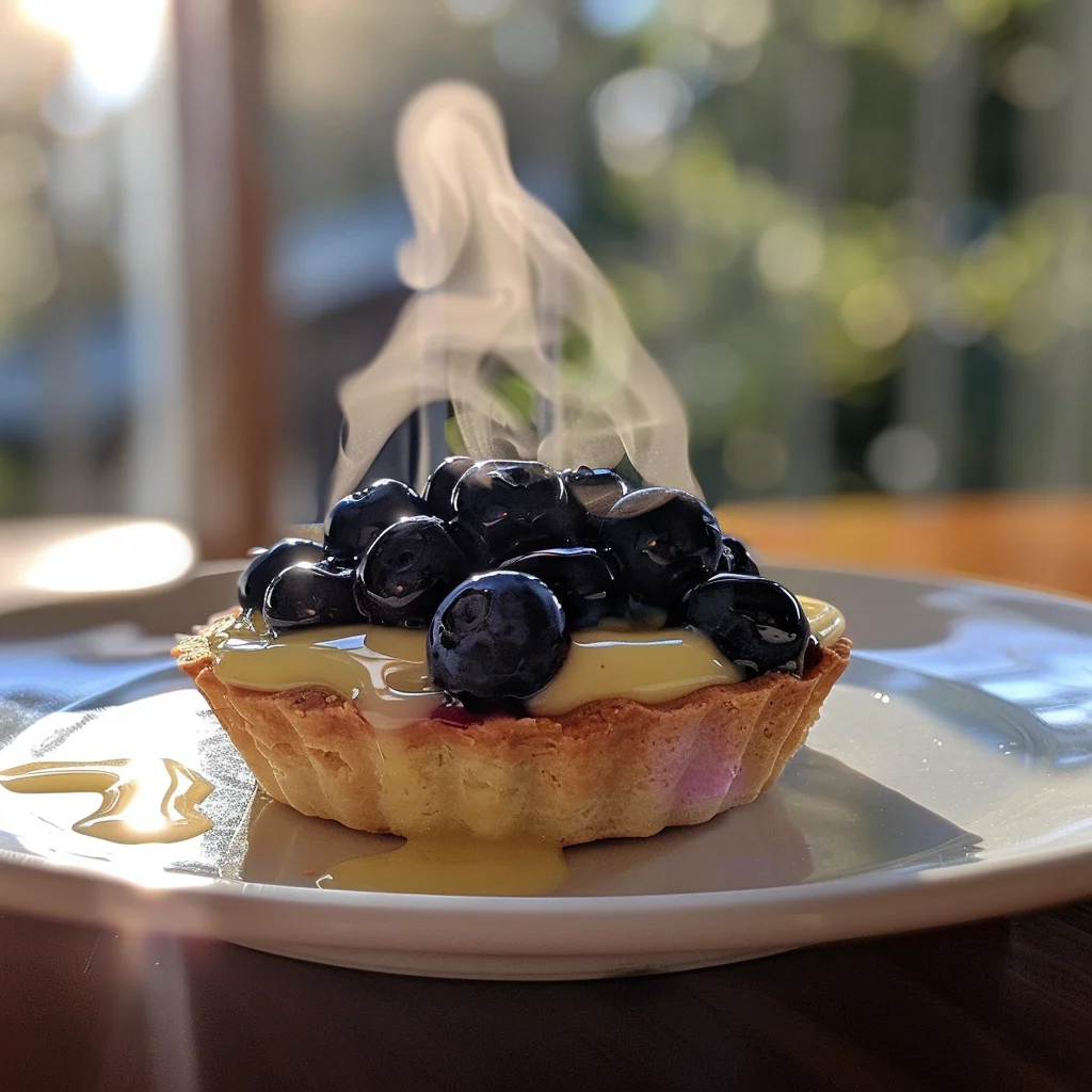 Blueberry–Lemon Curd Tart Recipe