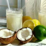 Brazilian Lemonade with Coconut