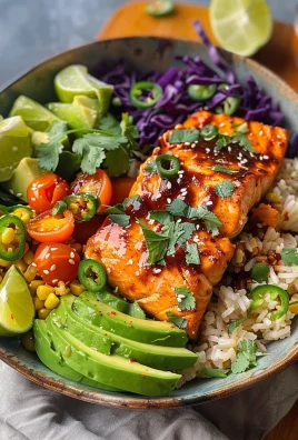 Chili Lime Salmon Bowls