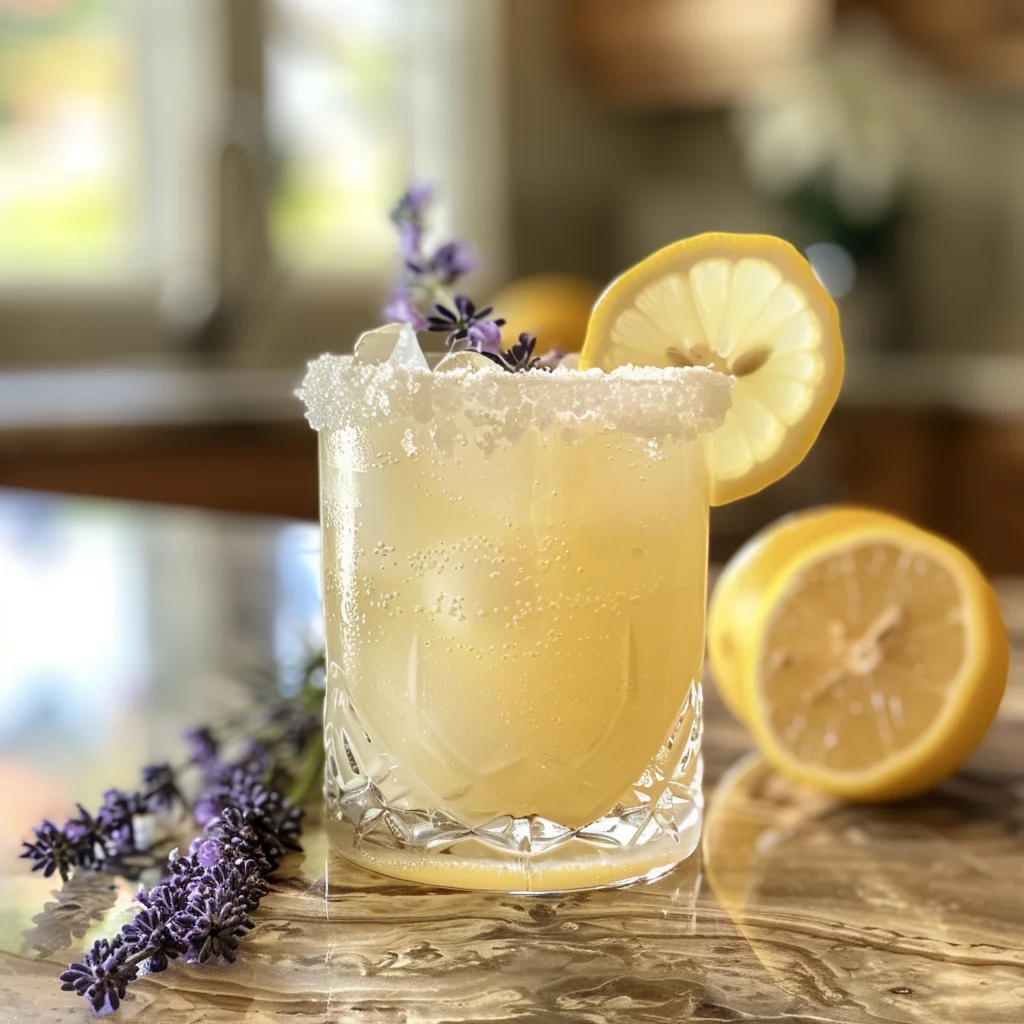 Coconut Lavender Lemonade Mocktail image 3