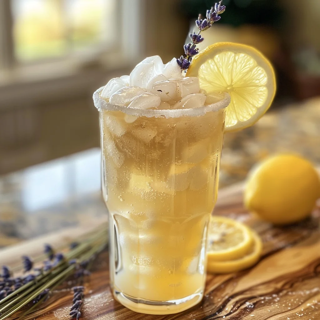 Coconut Lavender Lemonade Mocktail image 4