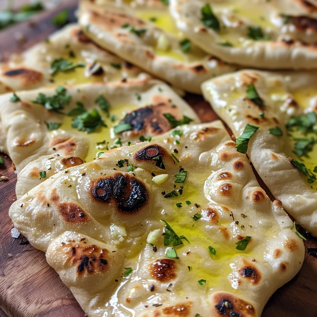 Cottage Cheese Garlic Naan image 3