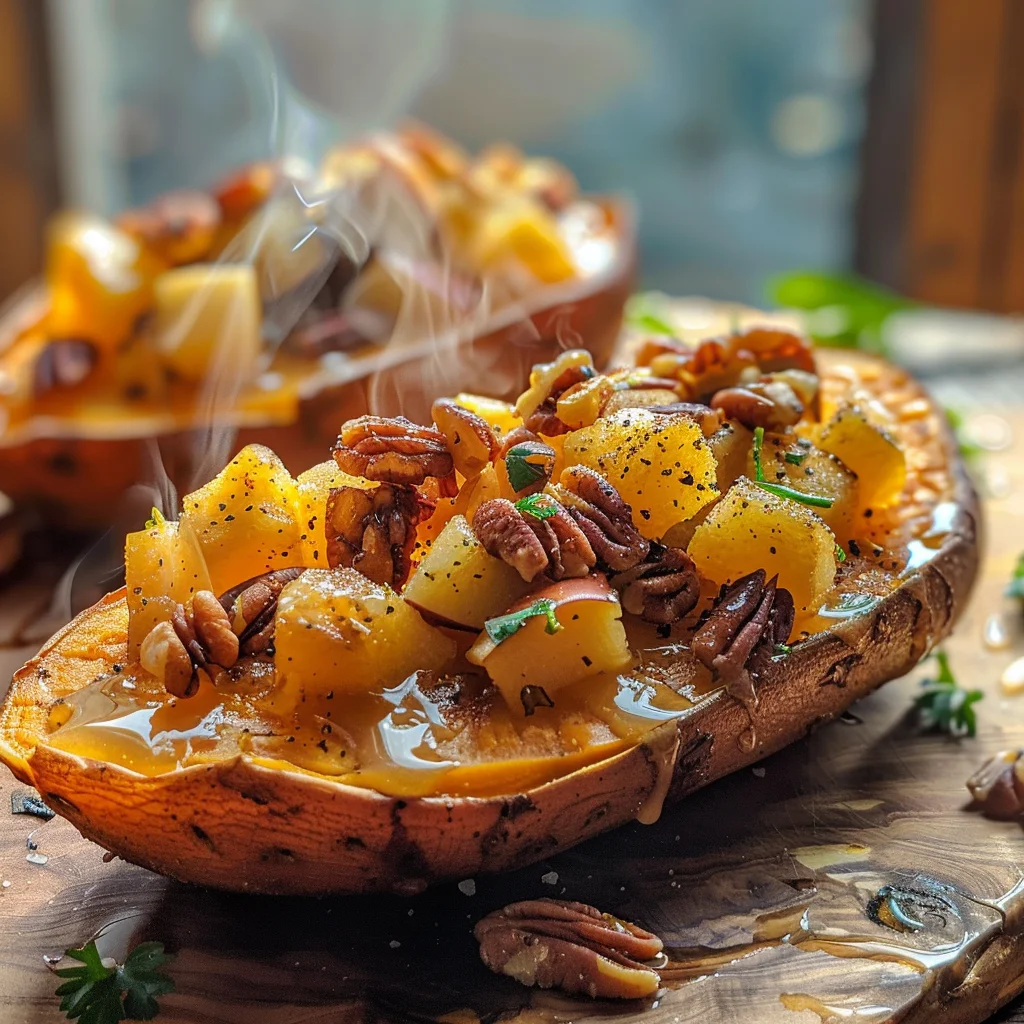Cranberry Apple Twice-Baked Sweet Potatoes Recipe image 2