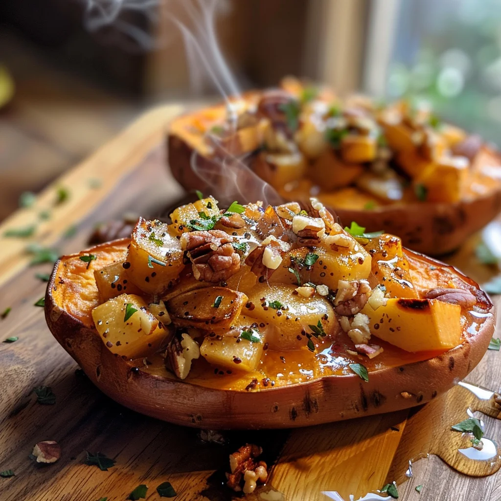 Cranberry Apple Twice-Baked Sweet Potatoes Recipe image 3