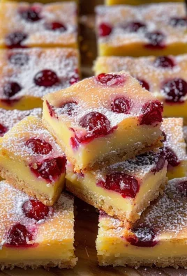 Cranberry Lemon Bars