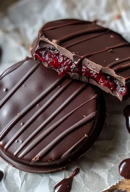 Dark Chocolate Covered Cranberry Sauce Bites