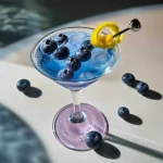 Frostbite Blueberry Martini Cocktail Recipe