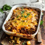 Ground Beef and Potatoes Casserole