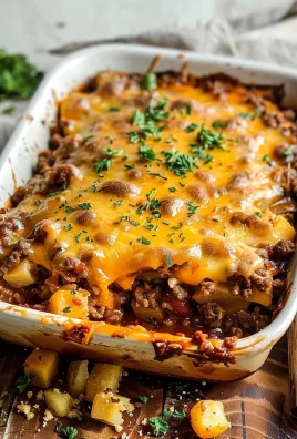 Ground Beef and Potatoes Casserole