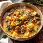 How to Make Sausage Potato Soup