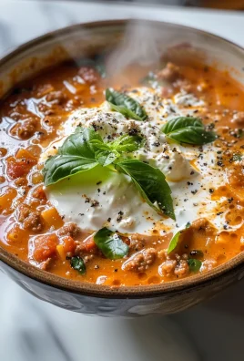 Keto Lasagna Soup Recipe