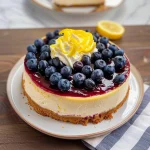 Lemon Blueberry Cheesecake