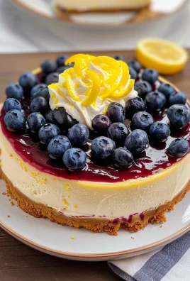 Lemon Blueberry Cheesecake