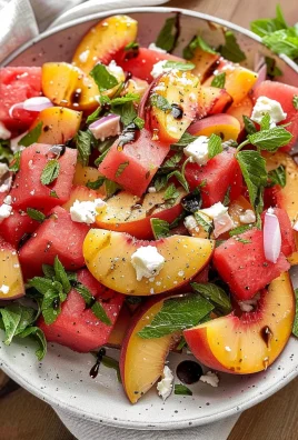 Peach Watermelon Salad: Refreshing Summer Delight Awaits!