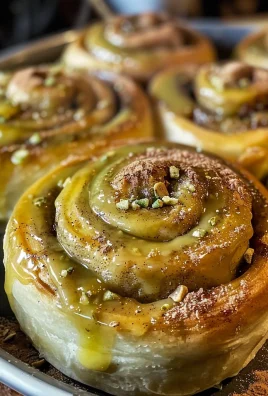 Pistachio Butter Cinnamon Rolls
