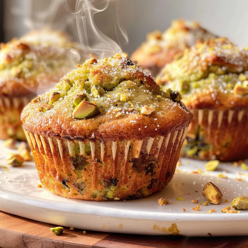 Pistachio Muffins Recipe
