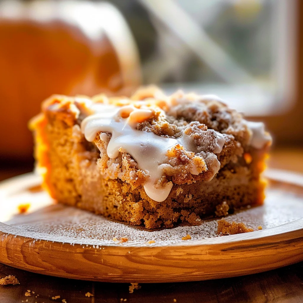 Pumpkin Coffee Cake Recipe