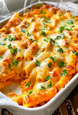 Ranch Buffalo Pasta Bake