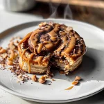 "Snickers" Cinnamon Rolls