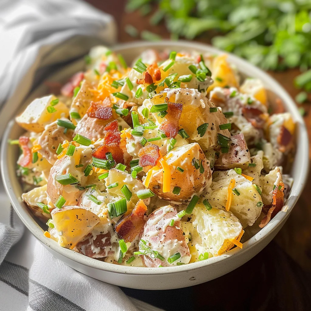 Steakhouse Potato Salad: A Creamy, Flavor-Packed Side Dish