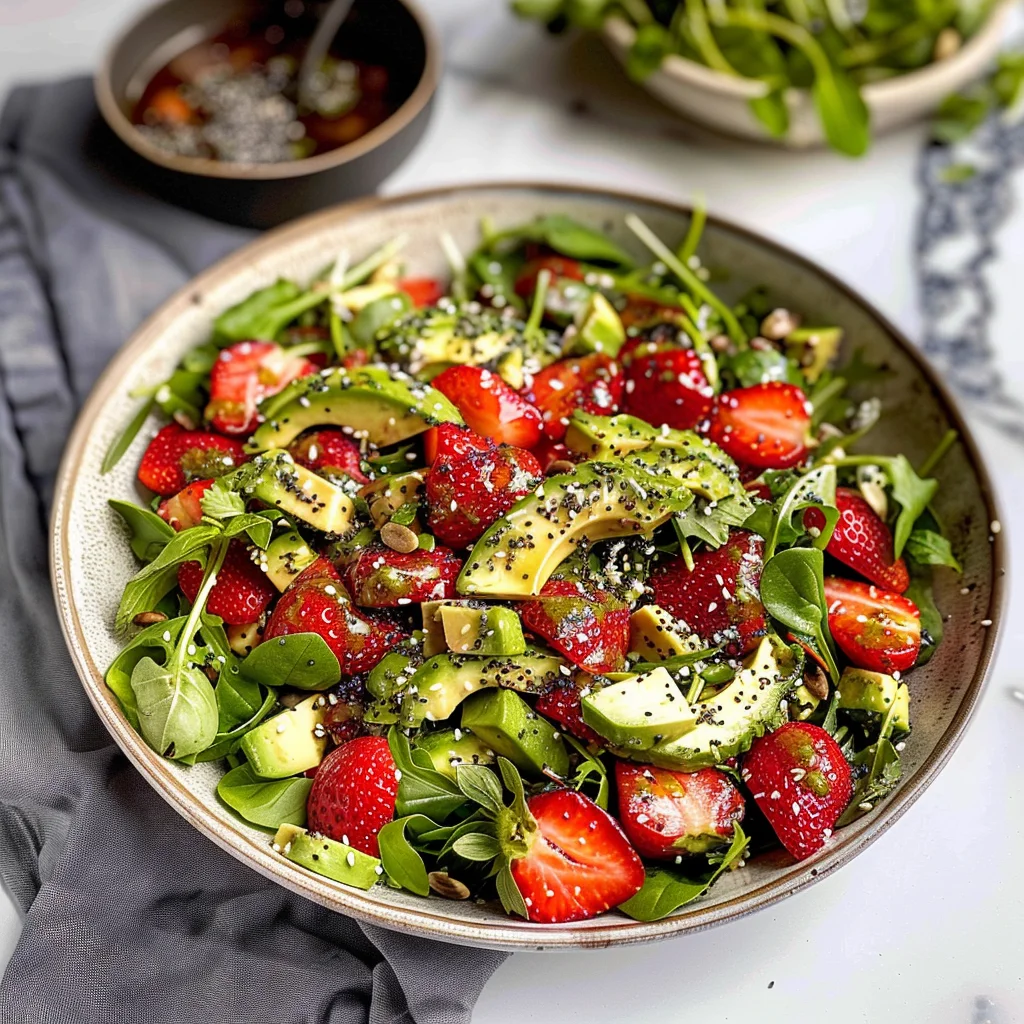 Strawberry Avocado Salad