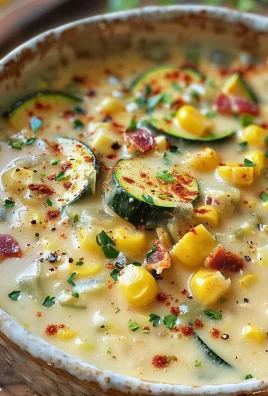Summer Corn and Zucchini Chowder Recipe