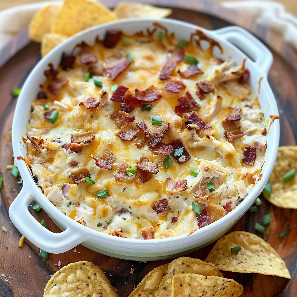 Warm Crack Chicken Dip
