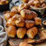 10 Minute Fluffy Air Fryer Pretzel Bites
