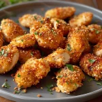 Air Fryer Ranch-Crusted Chicken Bites