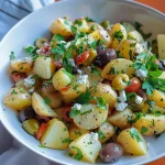 Amazing Mediterranean Potato Salad: 2 Flavors to Adore