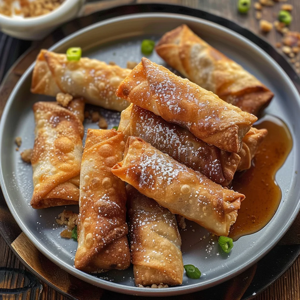 Apple Pie Egg Rolls