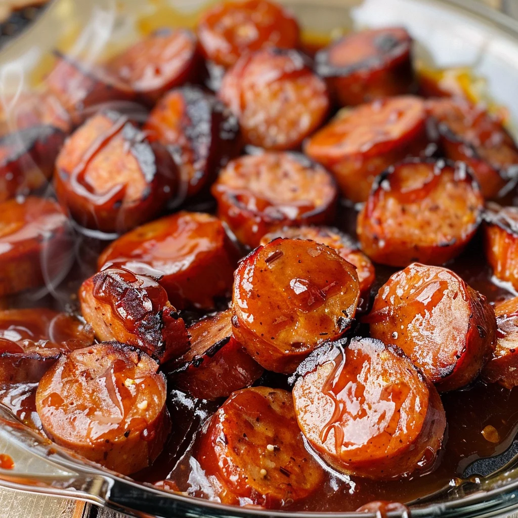 BBQ Sausage Bites