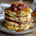 Bacon and Corn Griddle Cakes