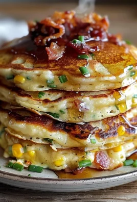 Bacon and Corn Griddle Cakes