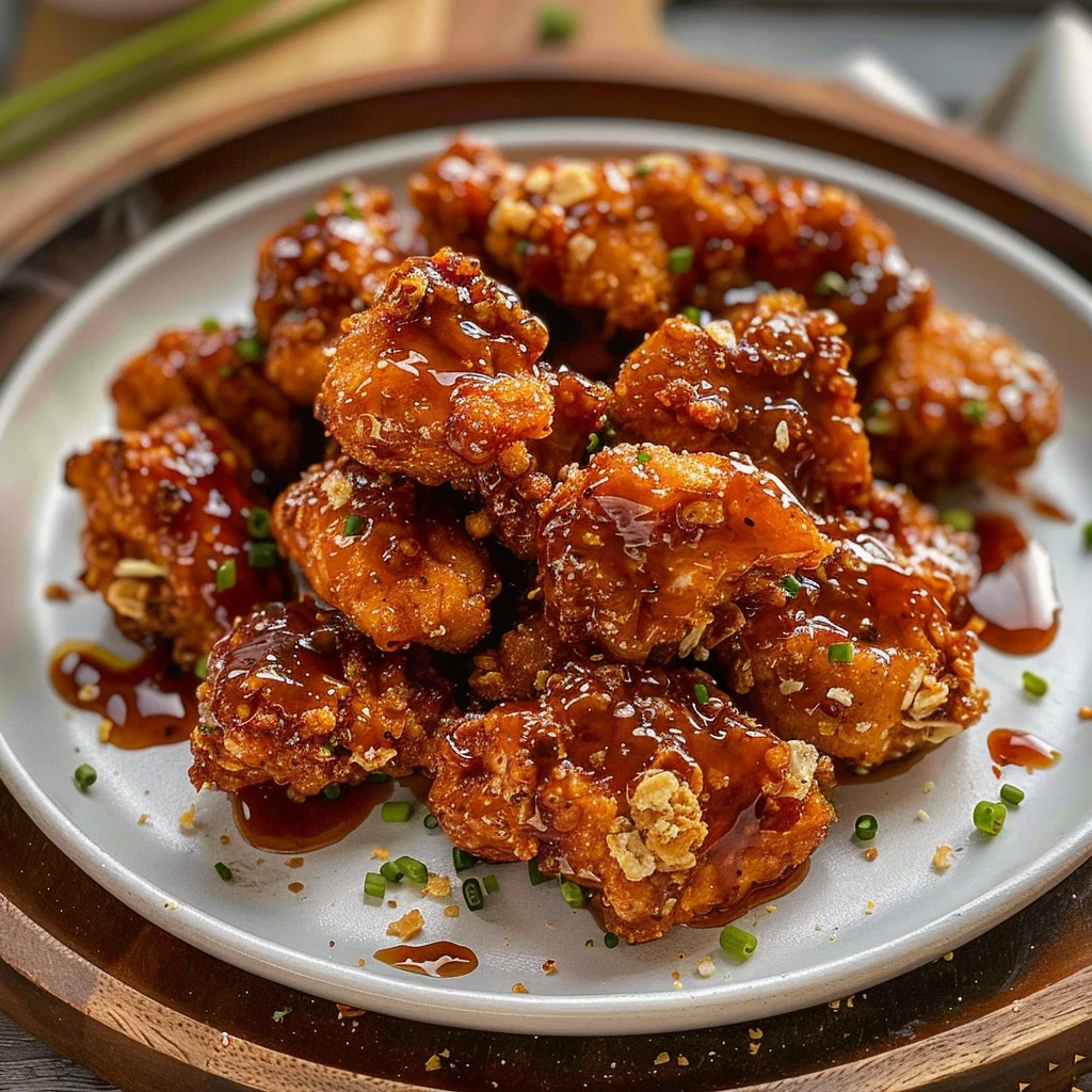 Baked Honey BBQ Chicken Bites