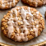 Brown Butter Iced Oatmeal Cookies Recipe