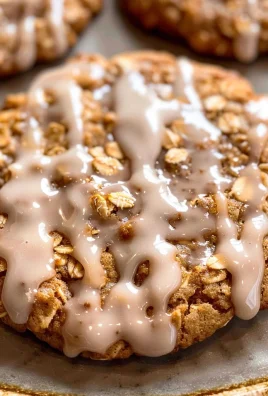Brown Butter Iced Oatmeal Cookies Recipe