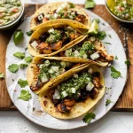 Charred Chile–Marinated Grilled Chicken Tacos