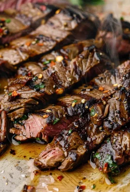 Charred and Juicy Marinated Skirt Steak