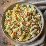 Chicken Bacon Ranch Pasta Salad
