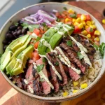 Cilantro Lime Steak Bowls