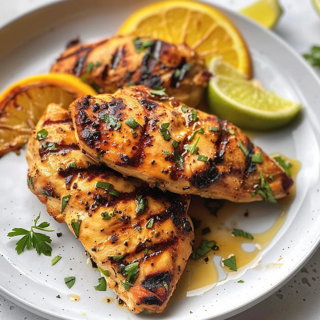 Citrus Dijon Grilled Chicken (Marinade)