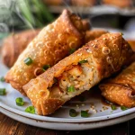 Crispy Crab Cake Egg Rolls: A Savory Seafood Snack Delight