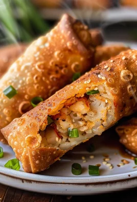 Crispy Crab Cake Egg Rolls: A Savory Seafood Snack Delight
