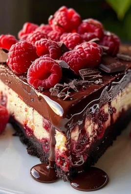 Dark Chocolate Raspberry Cheesecake: Indulge in a Decadent Dessert Delight