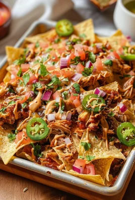Easy Sheet Pan BBQ Chicken Nachos