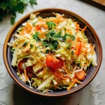 Greek Cabbage Salad - Lahanosalata (vinegar coleslaw)