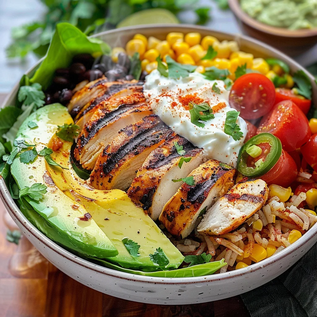 Grilled Chicken Burrito Bowl